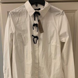 JCrew white button down brand new with tags